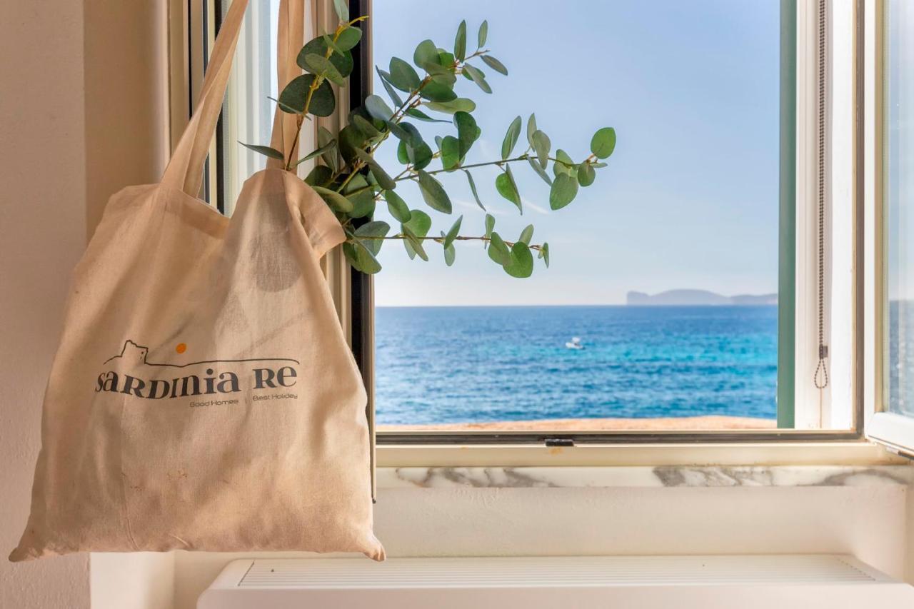 Sardinia Re - Sea View Casa Sole Apartment Alghero Ngoại thất bức ảnh