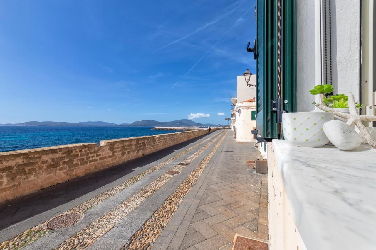 Sardinia Re - Sea View Casa Sole Apartment Alghero Ngoại thất bức ảnh