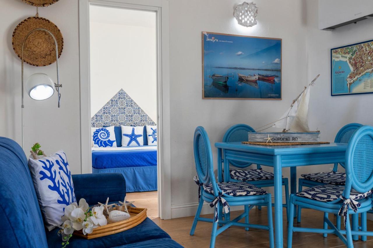 Sardinia Re - Sea View Casa Sole Apartment Alghero Ngoại thất bức ảnh